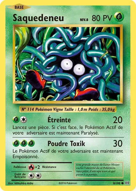Saquedeneu - Xy Évolution - 8/108