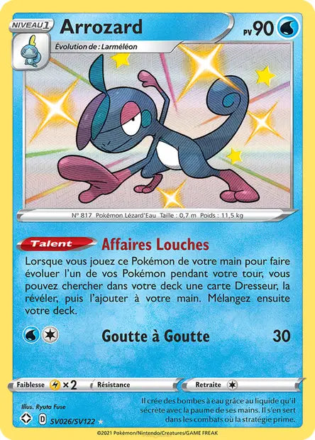 Arrozard Shiny - Destinées Radieuses - SV026/SV122
