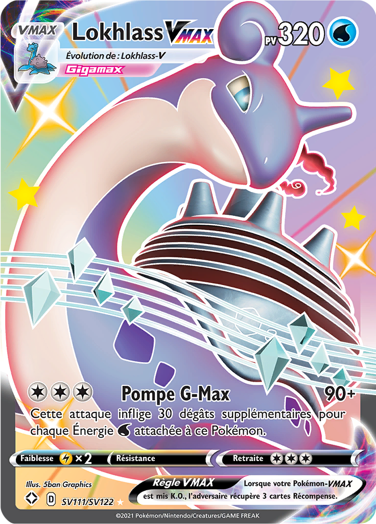 Lokhlass Vmax Shiny - Destinées Radieuses - SV111/SV122
