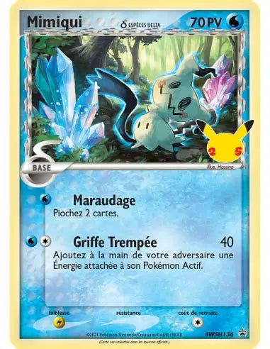 Mimiqui Espece delta - Promo Célébration - SWSH136