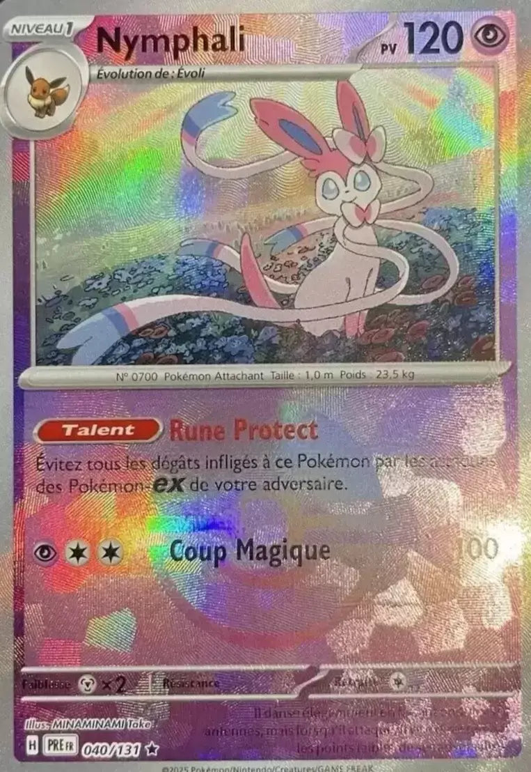 Nymphali Pokeball -Evolutions Prismatiques - 040/131