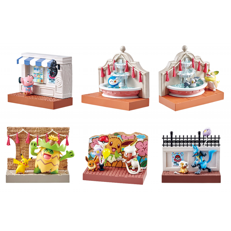 Figurine Aléatoire Festival Street Corner Box Pokémon Town 2
