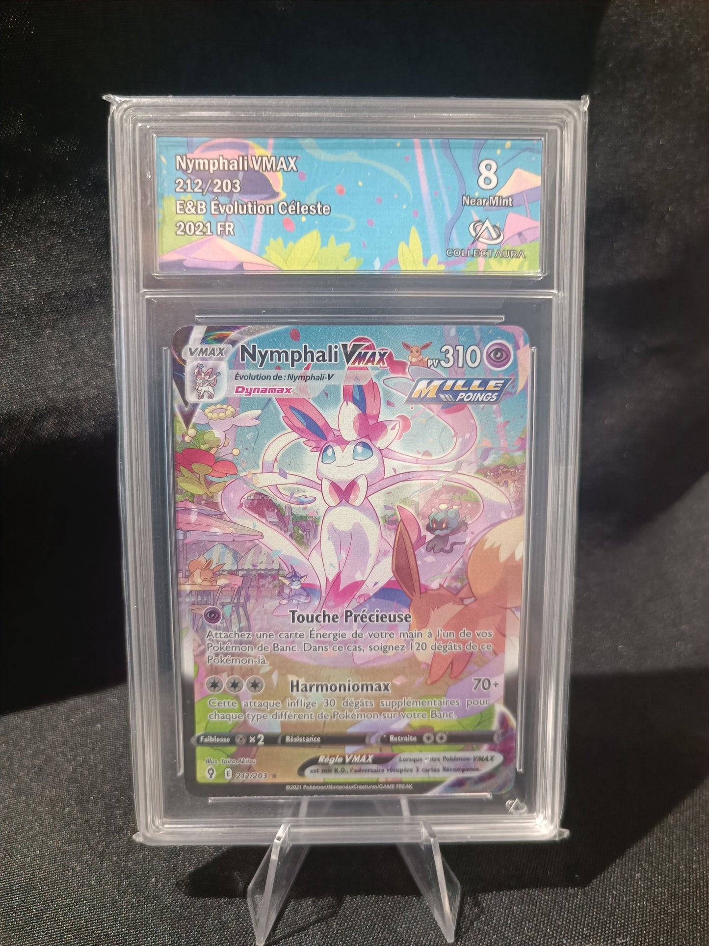Nymphali Vmax Alternative Collect Aura 8 - Evolution Céleste - 212/203