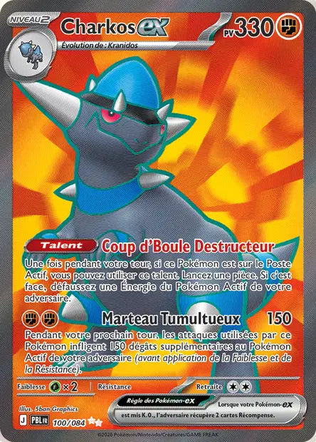 Charkos Ex Full art - Nuit Noire - 100/084