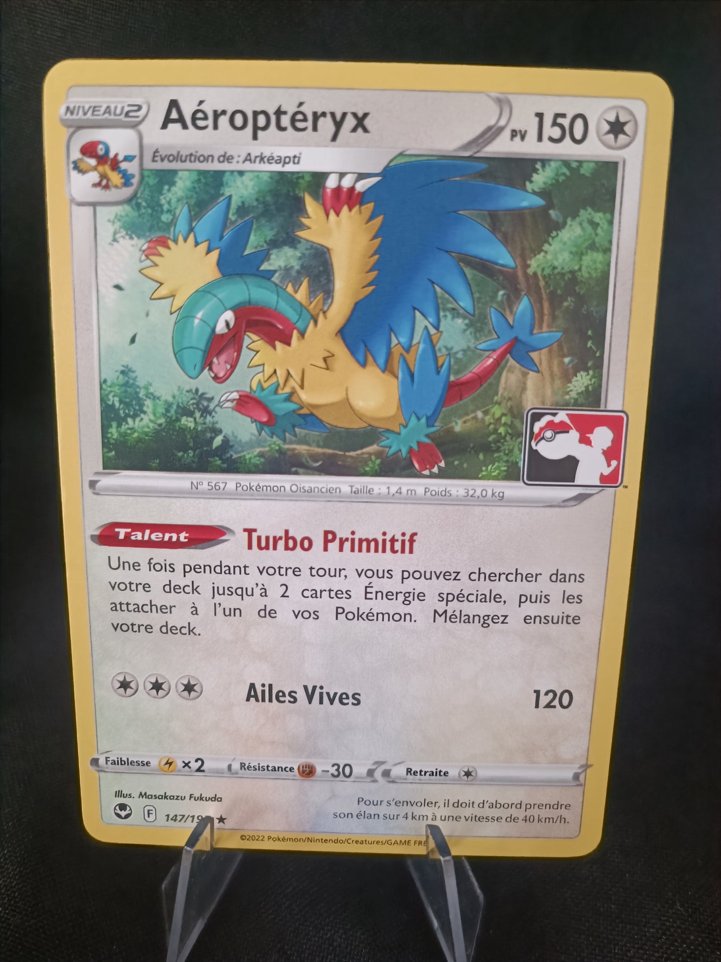 Aeropteryx Play Pokémon - Tempête argentée - 147/195