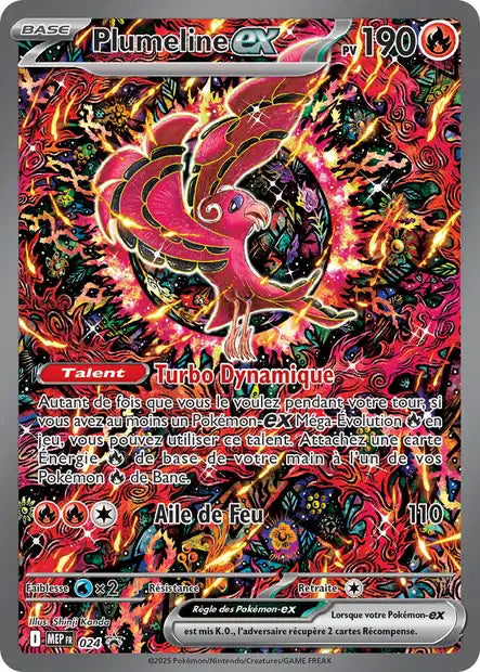 Plumeline Ex Full art - Promo ETB - MEP024