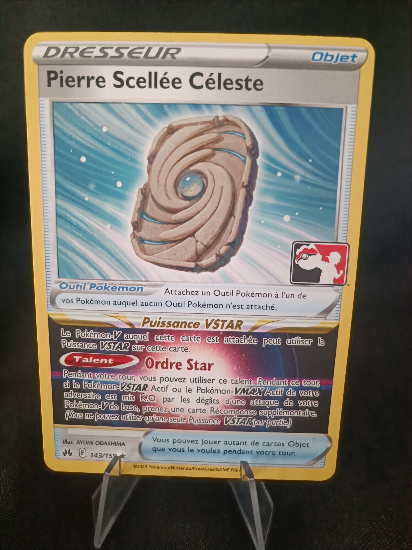 Pierre Scellée Céleste Play Pokémon - Zenith Supreme -143/159