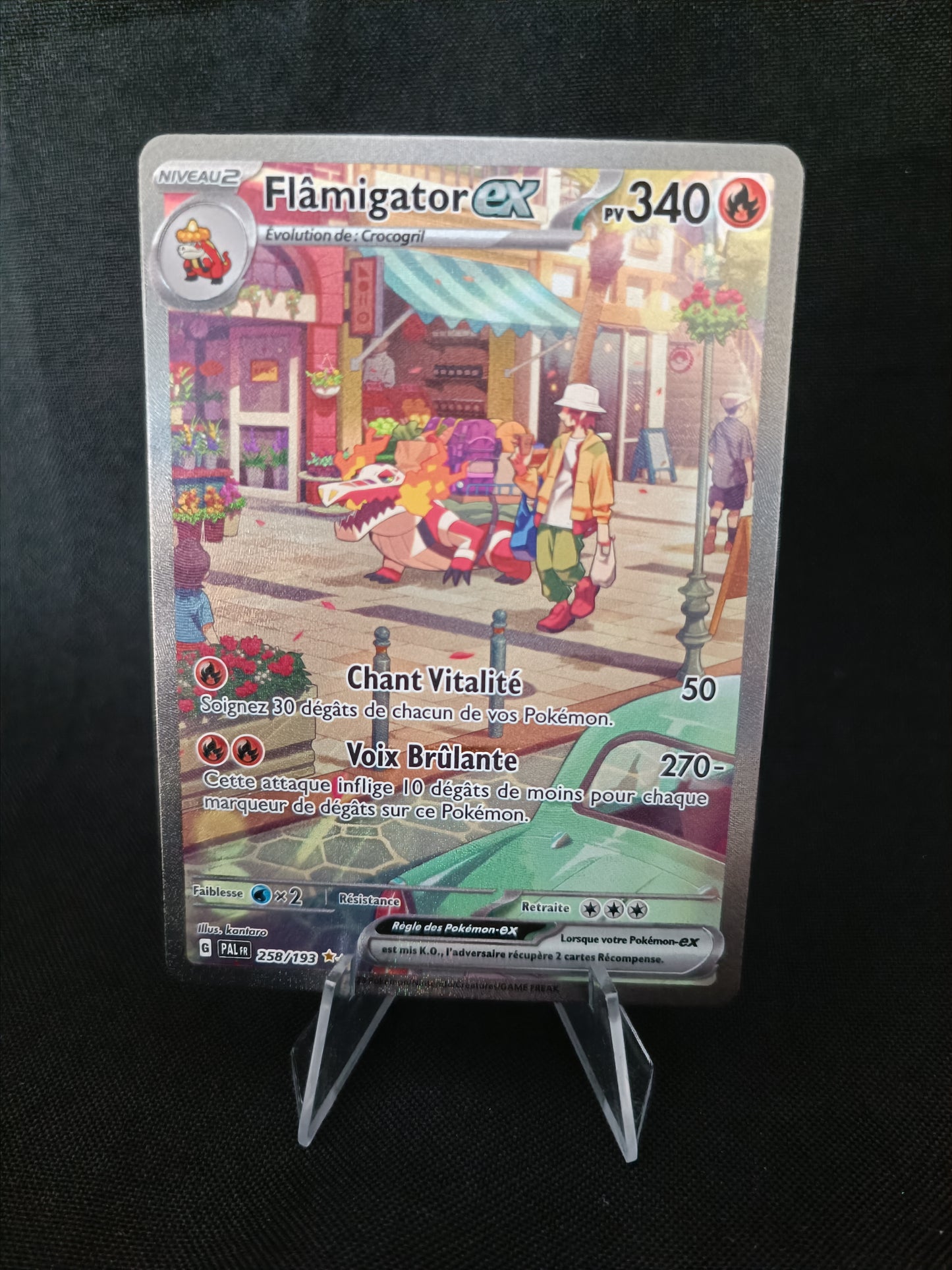 Flamigator Ex Alternative - Evolution à Paldea - 258/193