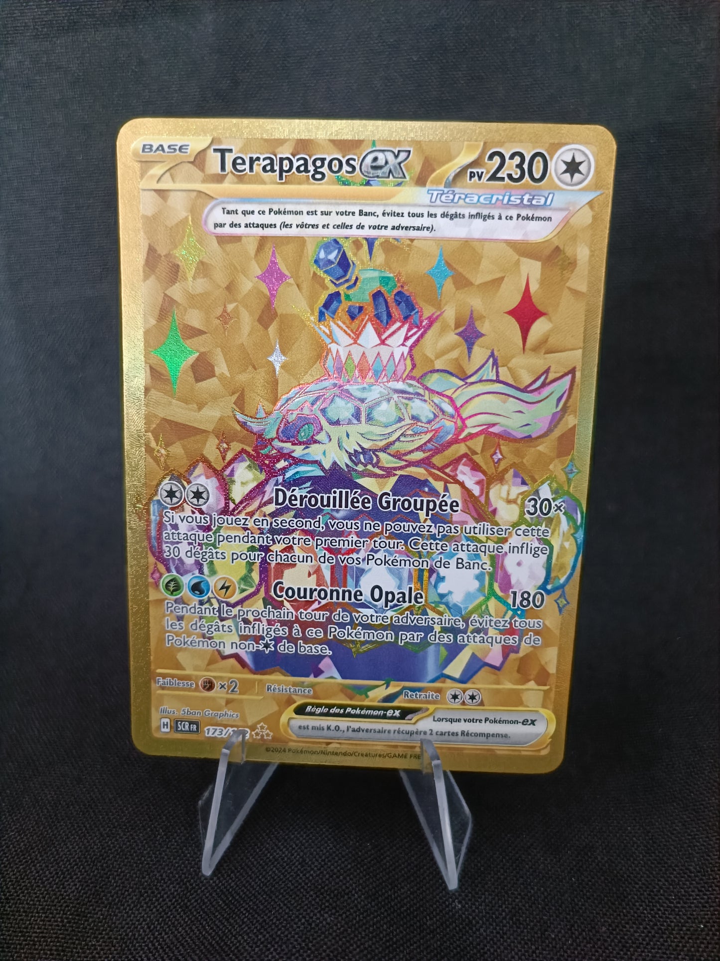 Terrapagos Ex Gold - Couronne Stellaire - 173/142