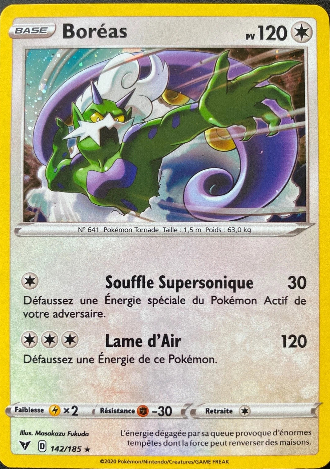 Boréas Holo - Voltage Eclatant - 142/185