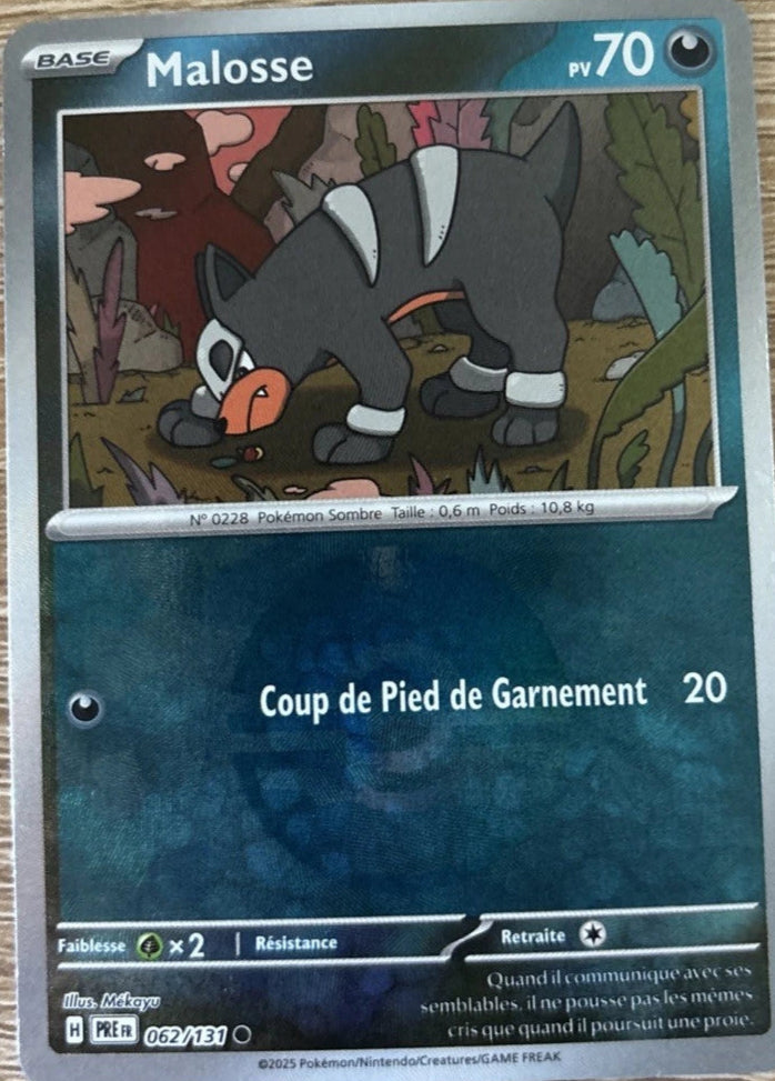 Malosse Pokeball - Evolutions Prismatiques - 062/131