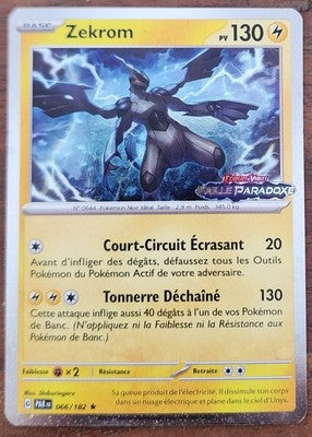 Zekrom Holo - Stamp Faille Paradoxe - 066/182