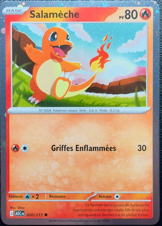 Salameche Holo - Héros Transcendants - 020/217
