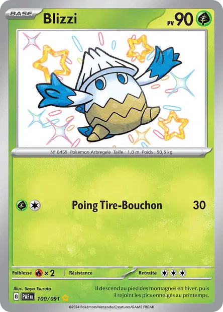 Blizzi shiny- Destinées de Paldea - 100/091