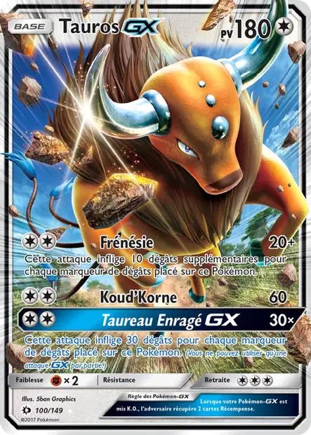 Tauros Gx - Soleil et Lune- 100/149