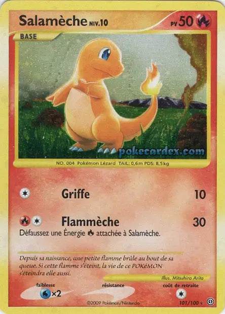 Salamèche holo secrète - Tempete - 101/100