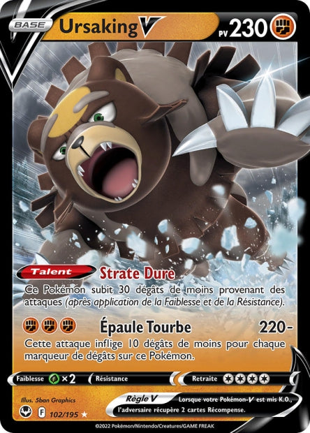 Ursaring V - Tempête argentée - 102/195
