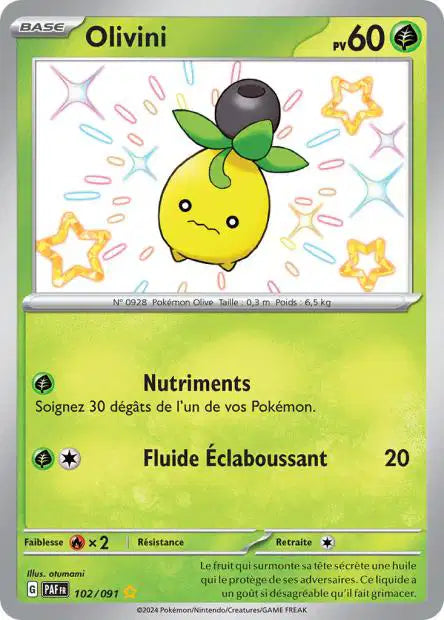 Olivini Shiny- Destinées de Paldea - 102/091