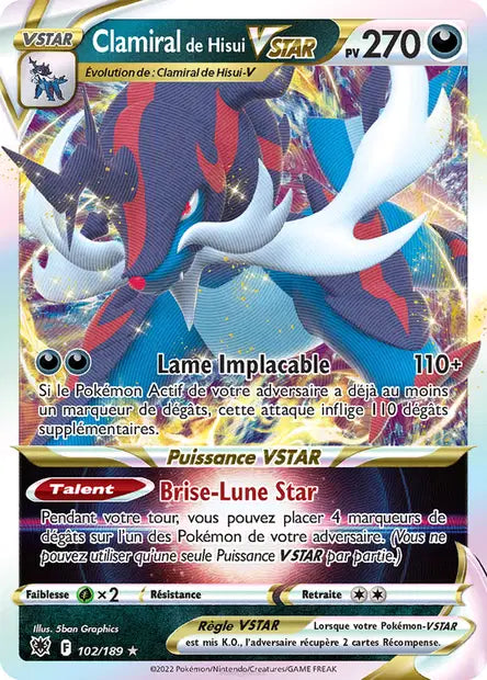 Clamiral Vstar - Astres Radieux - 102/189