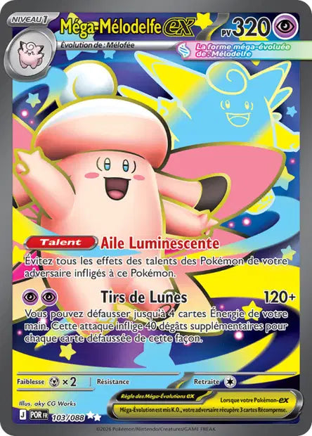 Mega Melodelfe Full Art - Equilibre Parfait - 103/088