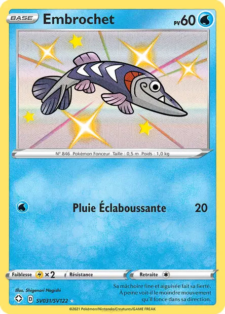 Embrochet Shiny  - Destinées Radieuses - SV031/SV122