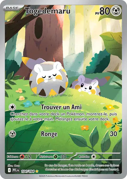 Togedemaru IR  - Flammes Fantasmagoriques -104/94