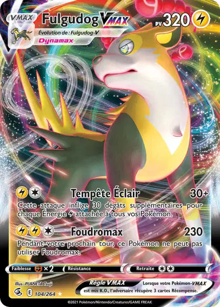 Fulgudog V Max - Poing de fusion - 104/264