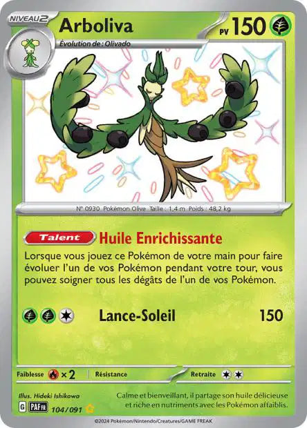 Arboliva Shiny- Destinées de Paldea - 104/091