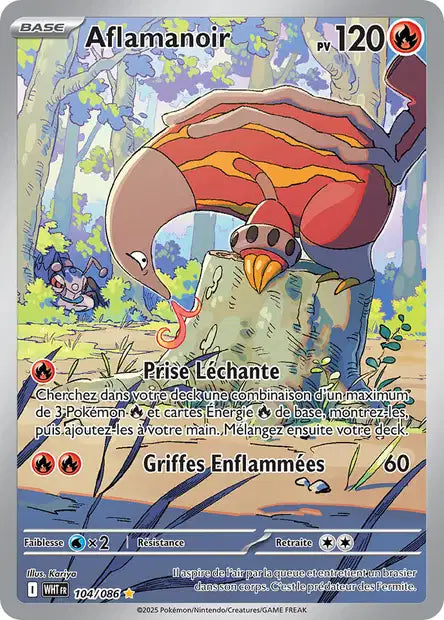 Afflamanoir IR - Flamme Blanche  - 104/086
