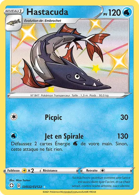 Hastacuda Shiny  - Destinées Radieuses - SV032/SV122