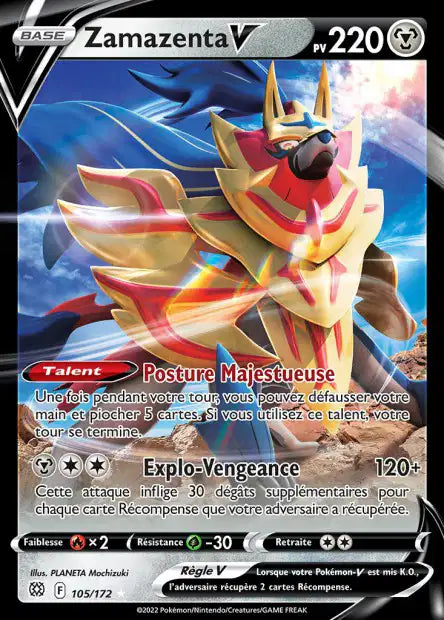 Zamazenta V - Stars Etincelantes - 105/172