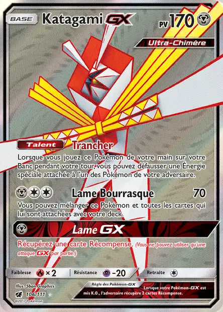 Katagami Full art - Invasion Carmin -106/111