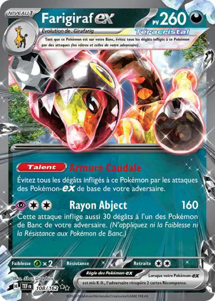 Farigiraf Ex - Forces Temporelles - 108/162
