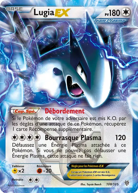 Lugia Ex - Tempete Plasma - 108/135