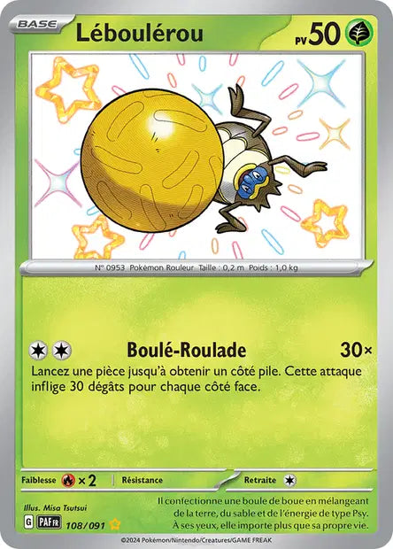 Léboulérou shiny- Destinées de Paldea - 108/091