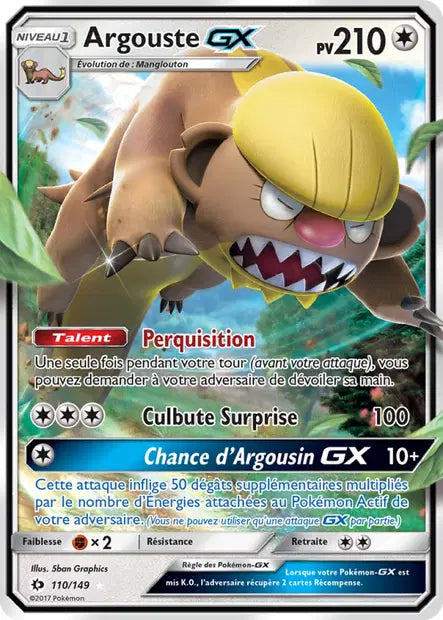Argouste Gx - Soleil et Lune- 110/149