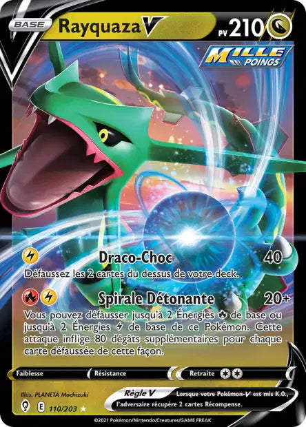 Rayquaza V -Evolution Céleste - 110/203