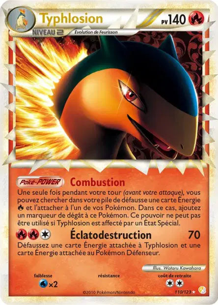 Typhlosion Prime  - Heartgold Soulsilver - 110/123