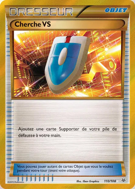 Cherche Vs Gold - XY Ciel Rugissant - 110/108