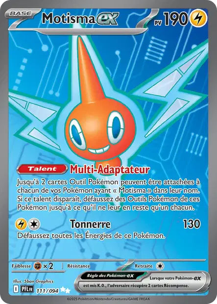 Motisma Ex Full art - Flammes Fantasmagoriques -111/94