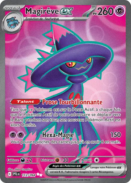 Magireve Ex Full art - Flammes Fantasmagoriques -112/94