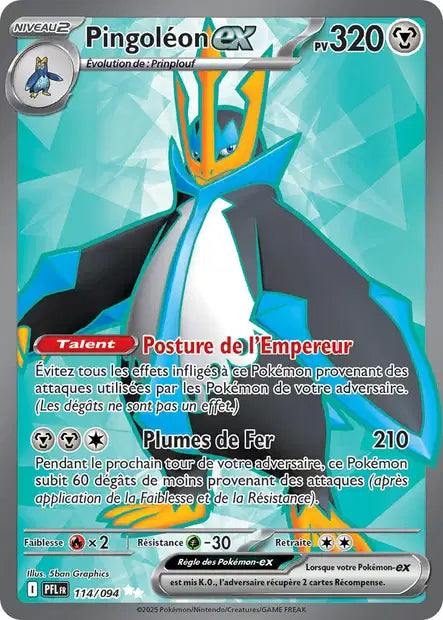 Pingoleon Full art - Flammes Fantasmagoriques -114/94