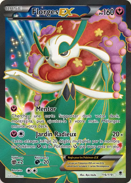 Florges Full art - XY Vigueur Spectrale  - 116/119