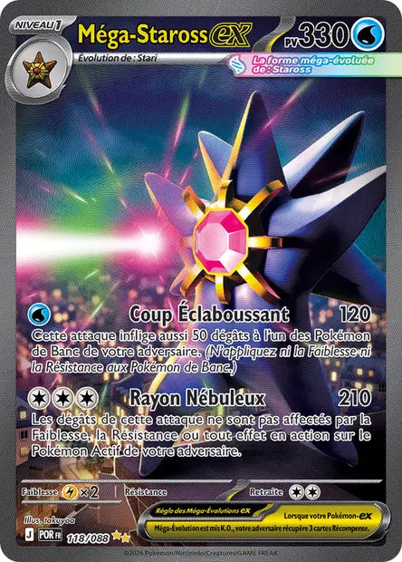 Mega Staross Alternative - Equilibre Parfait - 118/088