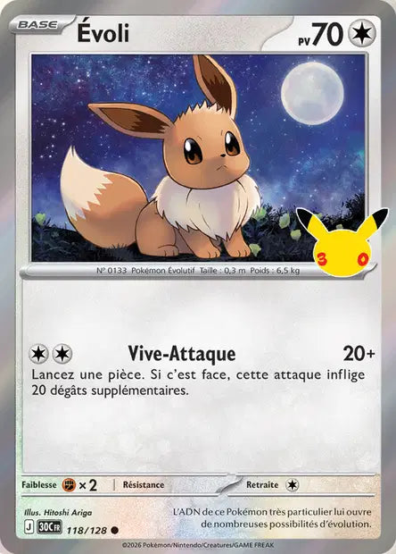 Evoli - 30e Anniversaire -118/128