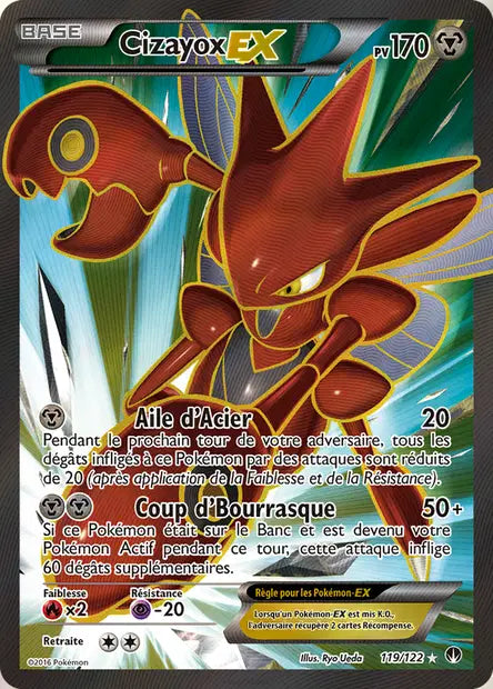 Cizayox Ex Full art - Xy Rupture turbo - 119/122