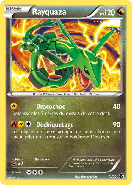 Rayquaza Holo - Coffre Des Dragons  - 11/20