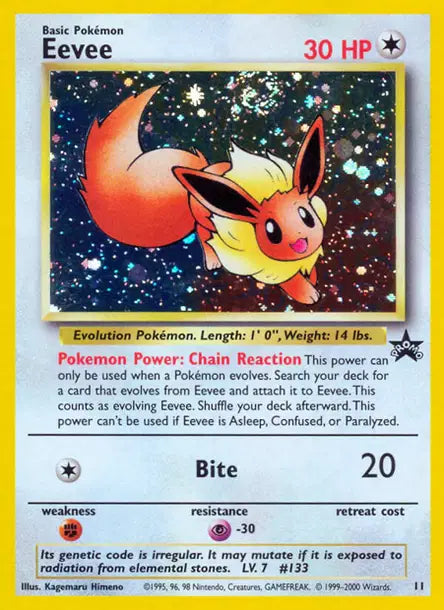 Evoli Holo  - Promo Black star - 11