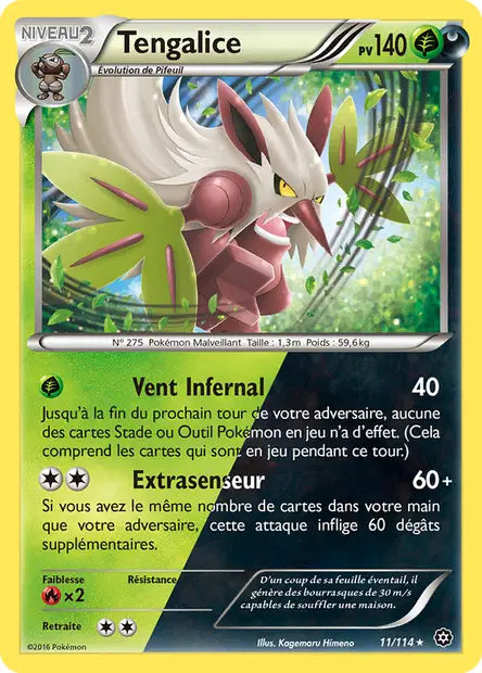 Tengalice Reverse - XY Offensive vapeur - 11/114