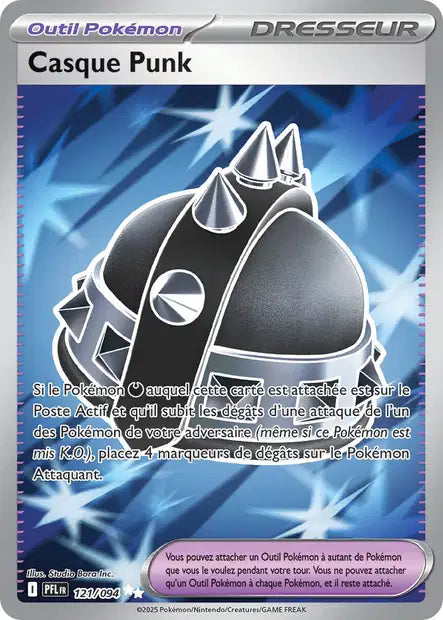 Casque Punk - Flammes Fantasmagoriques -121/94